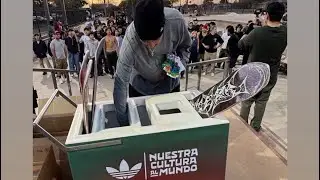 Adidas skate jam / giveaways + cash for tricks El Centro sidewinder skatepark