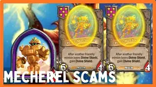 DOUBLE DIVINE SHIELD MECHERAL - Pyramad [Hearthstone Battlegrounds]