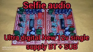 Ultra digital New 12v single supply BT + SUB