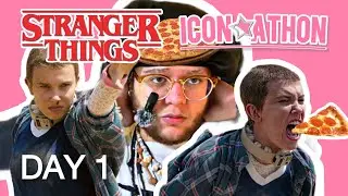 ICON-ATHON DAY 1: STRANGE THINGS AND STRANGER PIZZA