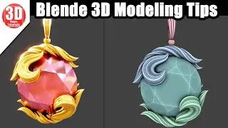 Blende 3D Modeling Tips | 3.6 | Curve Modeling