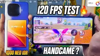 IQOO NEO 10R 💀 BGMI 4.2 UPDATE 120FPS TEST AFTER 6 MONTHS | LAG? HEATING?🤔