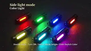 BORUIT RJ28 Small Torch with RGB Breath Side Lamp #edcflashlight #camping #pocketflashlight