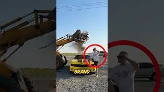 He Destroyed A Brand New Car #shortsvideo