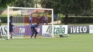 L'allenamento di Buffon e degli altri portieri azzurri!