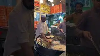 Peshawar one of the most famous Nisar Chapli kabab #chaplikaba #peshawarstreetfood