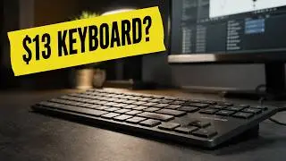 $13 VicTsing Ultra-Thin Wired Keyboard Review