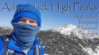 Adirondack High Peaks Winter Backpacking, Snowshoeing & Butt Sliding - MacIntyre Range Edition