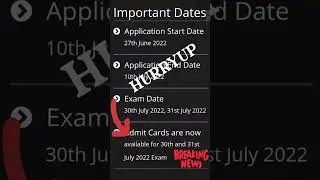 CPCT ADMIT CARD ARE AVAILABLE NOW