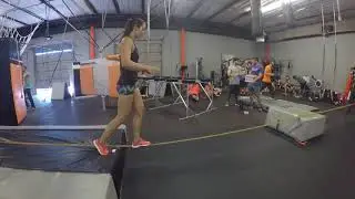 Christine Ahn 1st Place NinjaForce Gym | National Ninja League Season 4