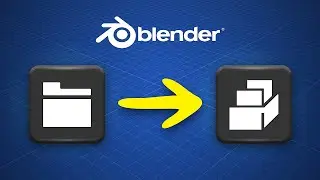 Упаковка текстур в Blender