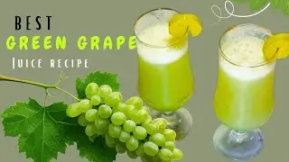 Grape Juice Recipe | How to make Grape Juice at home | Refreshing Summer Drink Recipes