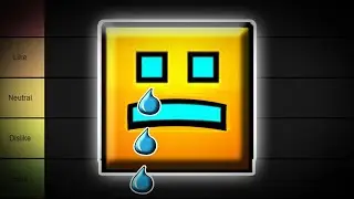 Geometry Dash Tier List Drama on Twitter...