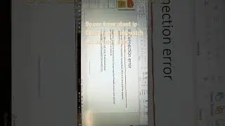 Ip-conn error on fortigate