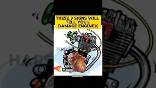 These 3 signs of damage engine❌😱 #viralvideos #shorts #facts #travel #india #bike
