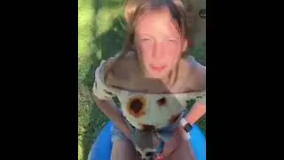 Teenage Girl & Baby Sloth go Boing Boing Boing on HOP 66 #boingboing #bouncyball