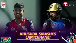 Khushdil Shah Smashed sandeep lamichhane | RR vs RW | BPL 2026