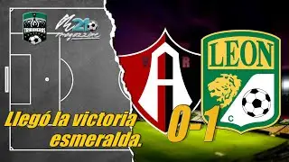Lleg&oacute; la victoria esmeralda; 0-1 sobre el rAtlas