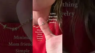 Dainty gold/silver necklace | affordable & trendy #simplejewelry