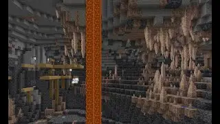Minecraft 1.17 title screen concept 21w07a