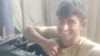Main chala raha hun press machine😃.@MogeesManihar #explore #minivlog #newblog #funny 