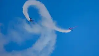 The Blades display team at southport airshow 2022.