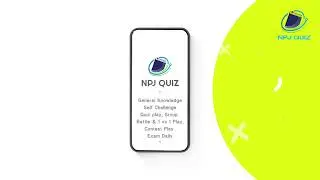#npjquiz #generalknowledge #app #india NPJ QUIZ General Knowledge Self challenge app - npjquiz