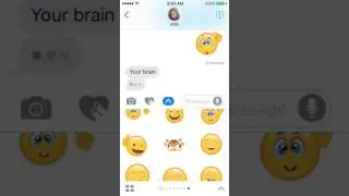 Emojitoons Sticker App iOS 10!