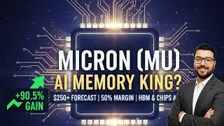 MICRON STOCK (MU): AI MEMORY KING? | $250+ Forecast, 50% Margin, HBM & CHIPS Act