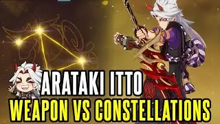 SHOULD YOU GET ITTO Constellations OR His Signature WEAPON? | Cons vs Stonethresher - Genshin Impact