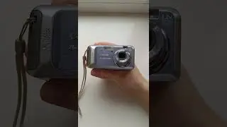 🕰️Old school vibes - Canon PowerShot A450 digital camera #Y2K #Nostalgia #2000s #Digicam #Shorts