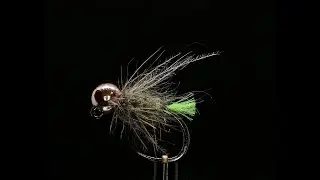 Green Tag Pearl Tungsten nymph