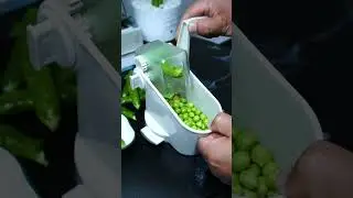 Pea Sheller | Hand Crank Pea Sheller | Bean Peeler | #viralgadgets #viralshorts #kitchengadgets