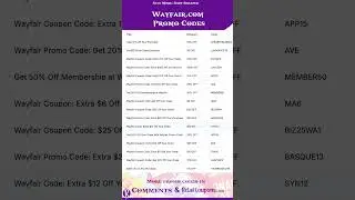 Wayfair.com Promo Codes, Coupons & Deals  #retailcoupons #Wayfair