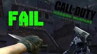Call Of Duty: Modern Warfare ReMastered | Winter Crash FAIL