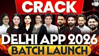 Best Batch for Delhi APP 2026 Exam | Batch Launch | StudyIQ Judiciary