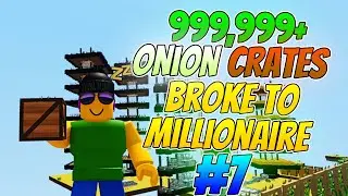 Roblox Island Broke To Millionaire #7 |Onion Crate Auto Farm & Grape Jam Auto Farm|