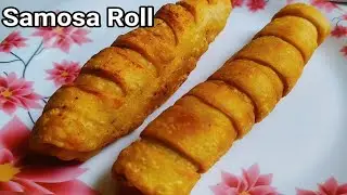 Aloo Samosa Roll |#shorts #samosa #halwairecipe