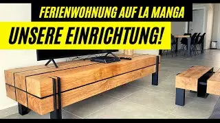 Designmöbel Spanien Ferienwohnung komplett von uns eingerichtet! | Kreativ Wood