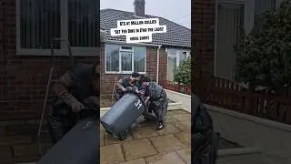Behind the scenes with Mellon-collies on their latest video 'Get Yer Bins In (For The Lads) #bms