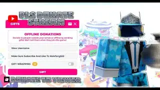 pls donate live sub goal 1.5k donation goal 100 new account day 1 only for pls donate