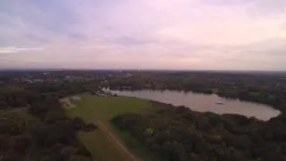 Drone footage from Sutton Park, Powells Pool 2