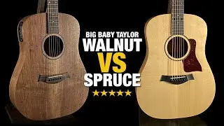 Big Baby Taylor (BBTe) — орех против ели