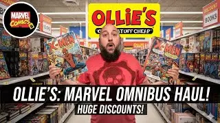 I CAN'T BELIEVE I Found these Marvel Omnibus at Ollie's!