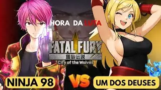 DESAFIO ---- NINJA 98 🆚UM DOS DEUSES  | FATAL FURY city of the wolves #kof2002 #kof98 #snk #capcom