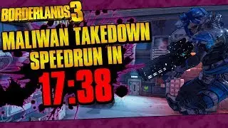 Borderlands 3 | Maliwan Takedown Solo Mayhem 4 Speedrun с Тедиором Моузом за 17:38 (без FFYL)