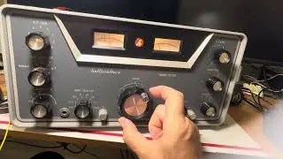Приёмник Hallicrafters SX-117 с eBay. Проверенная временем модель, которая сразу же стала победит...