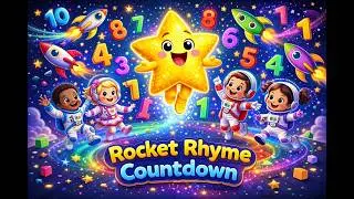 Rocket Rhyme Countdown:  Blast Off With Counting Fun (Ages 2-6) 🌟| Shining Stars Kids TV Official