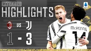 Milan 1-3 Juventus | Federico Chiesa & Weston McKennie Seal Huge San Siro Win! | EXTENDED Highlights