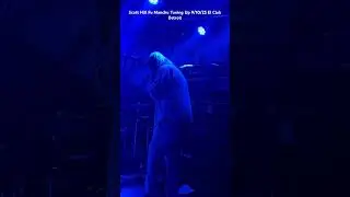Scott Hill Fu Manchu Tuning Up His Guitar 9/10/25 El Club Detroit Michigan